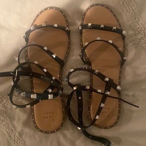 Studded sandals